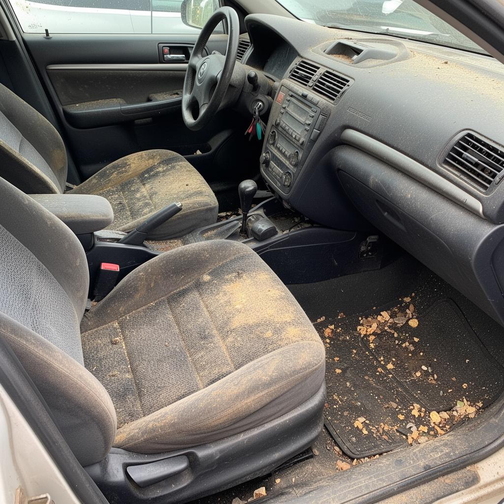 Interior Detail before